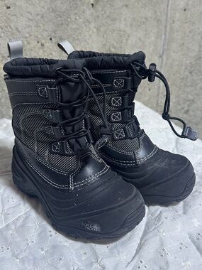 North Face Kids' Black Snow Boots